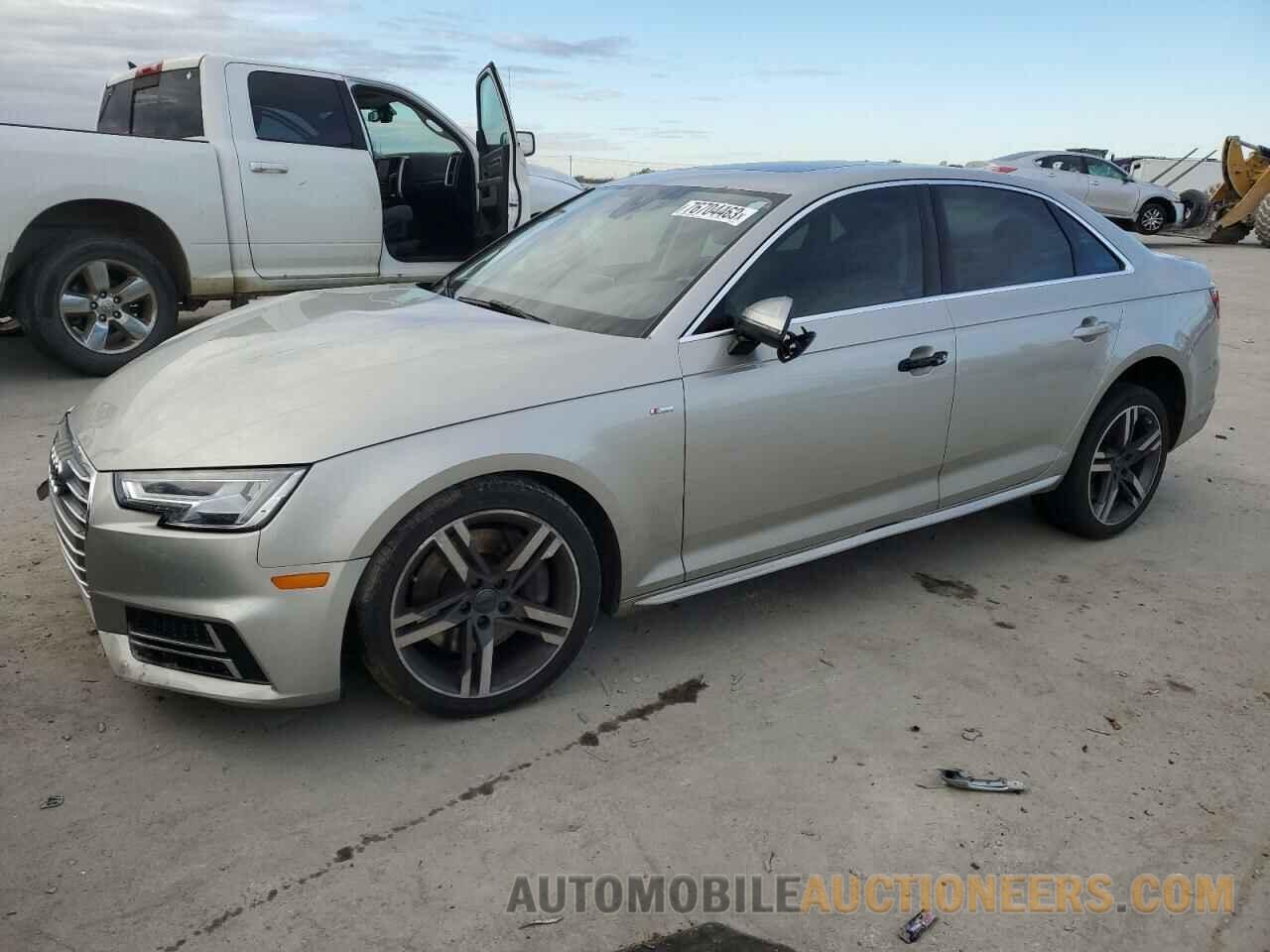 WAUENAF43HN065864 AUDI A4 2017