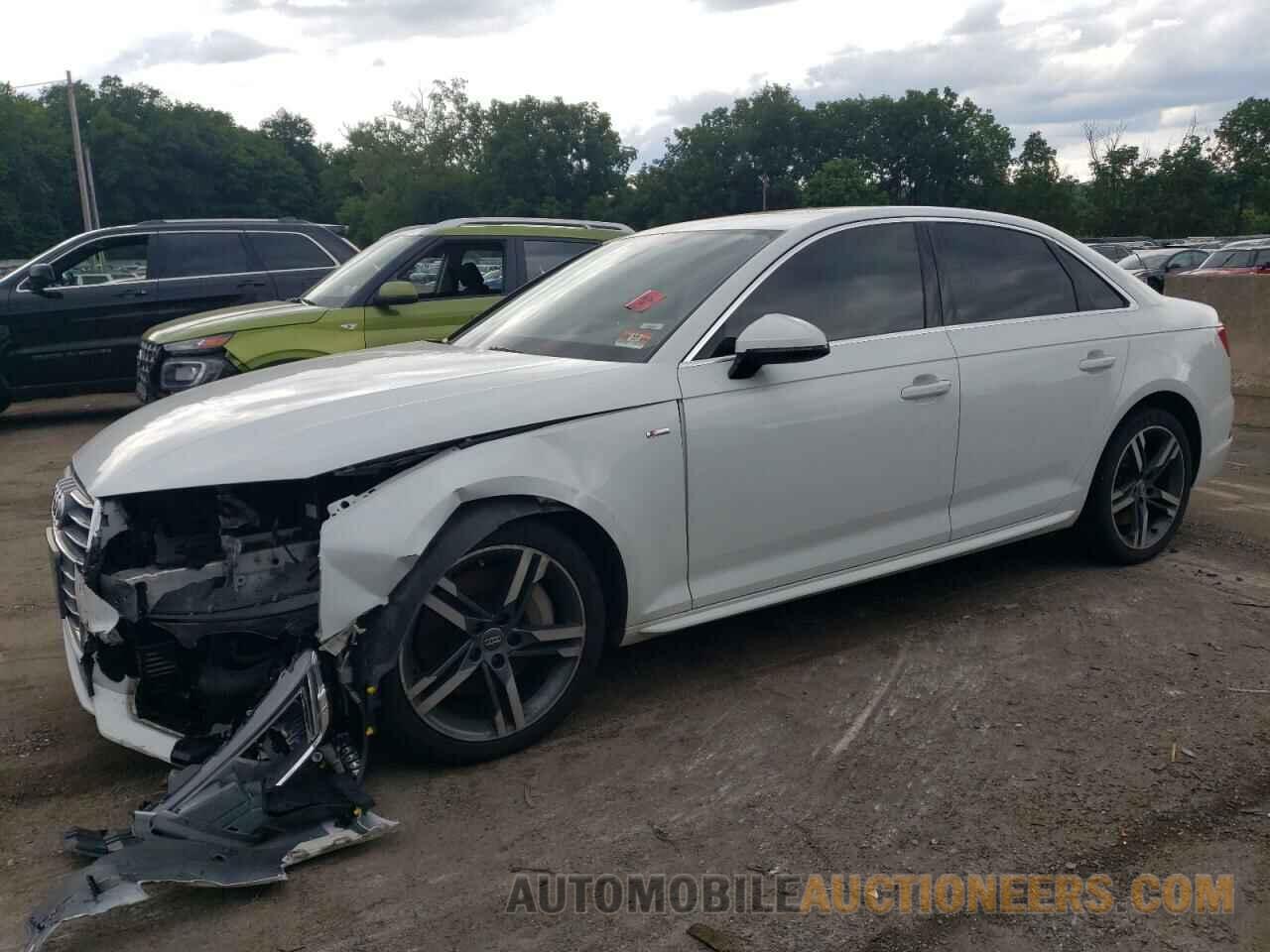 WAUENAF43HN066142 AUDI A4 2017