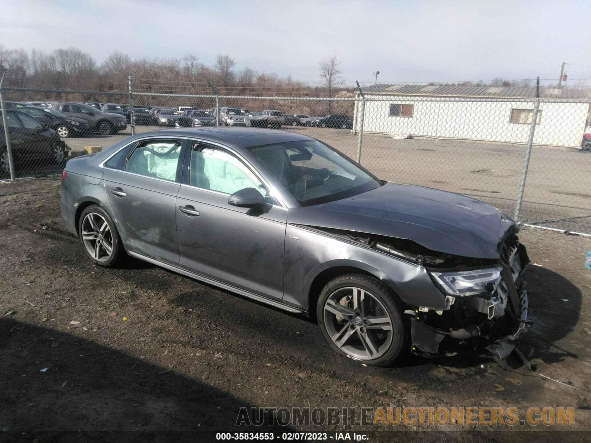 WAUENAF43HN067551 AUDI A4 2017