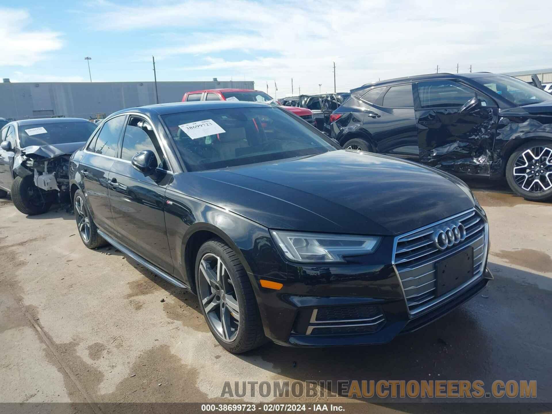 WAUENAF43HN071986 AUDI A4 2017