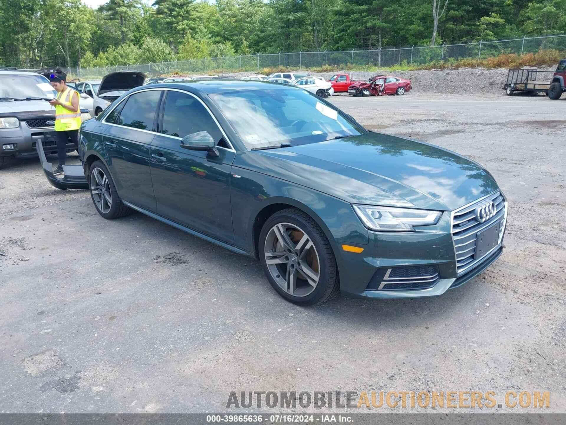 WAUENAF43JA054618 AUDI A4 2018