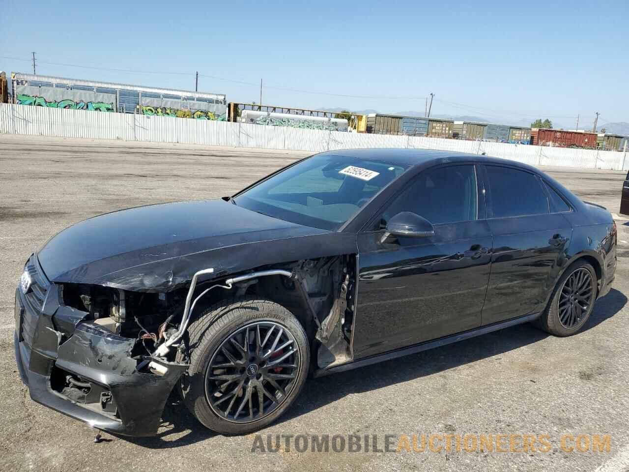 WAUENAF43JA054893 AUDI A4 2018