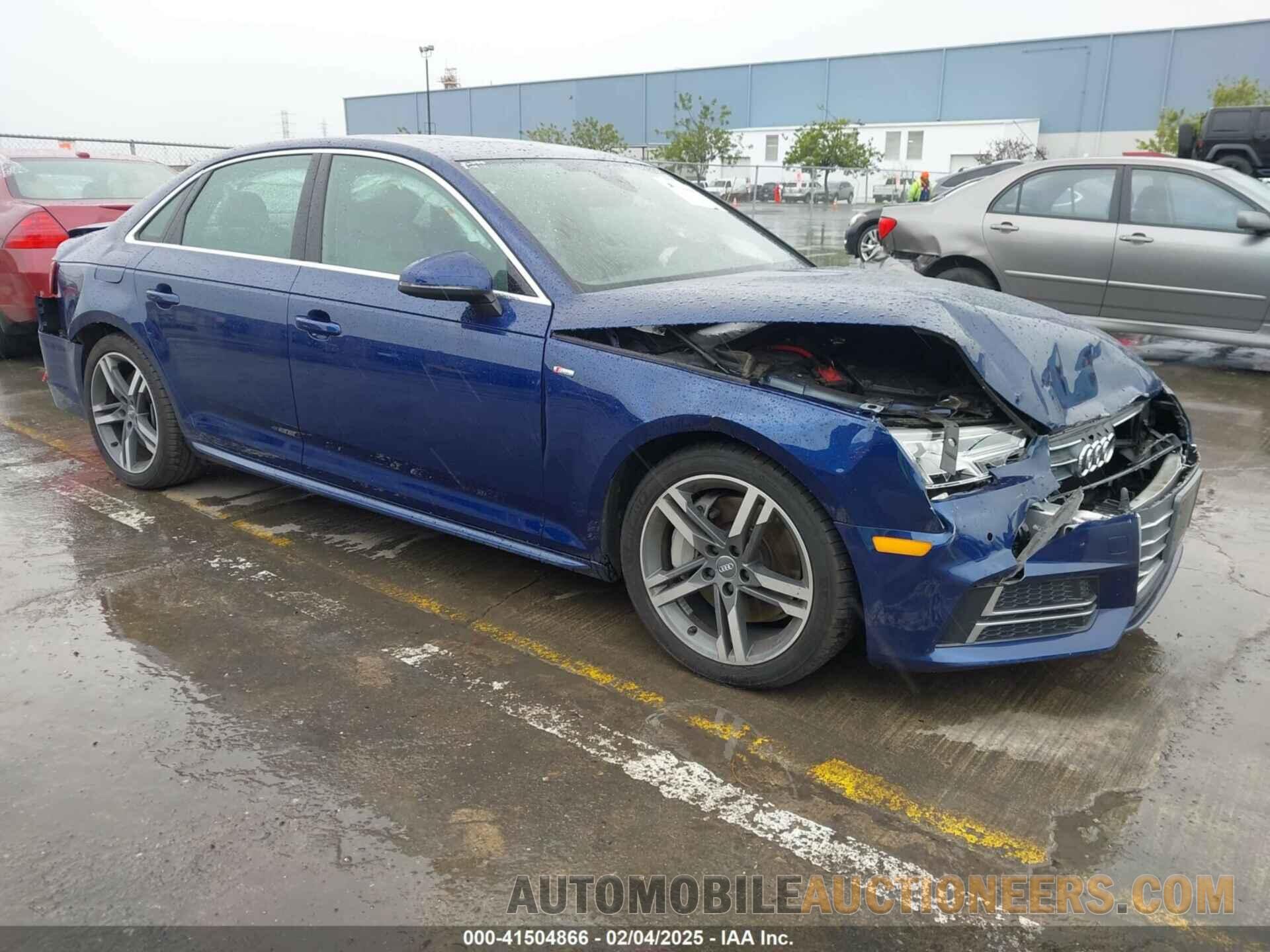 WAUENAF43JA091281 AUDI A4 2018