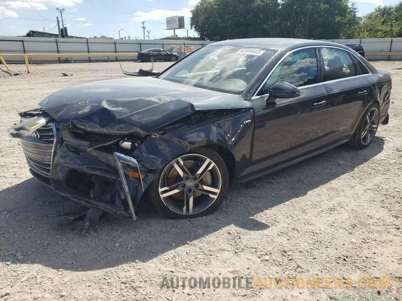 WAUENAF43JA106393 AUDI A4 2018