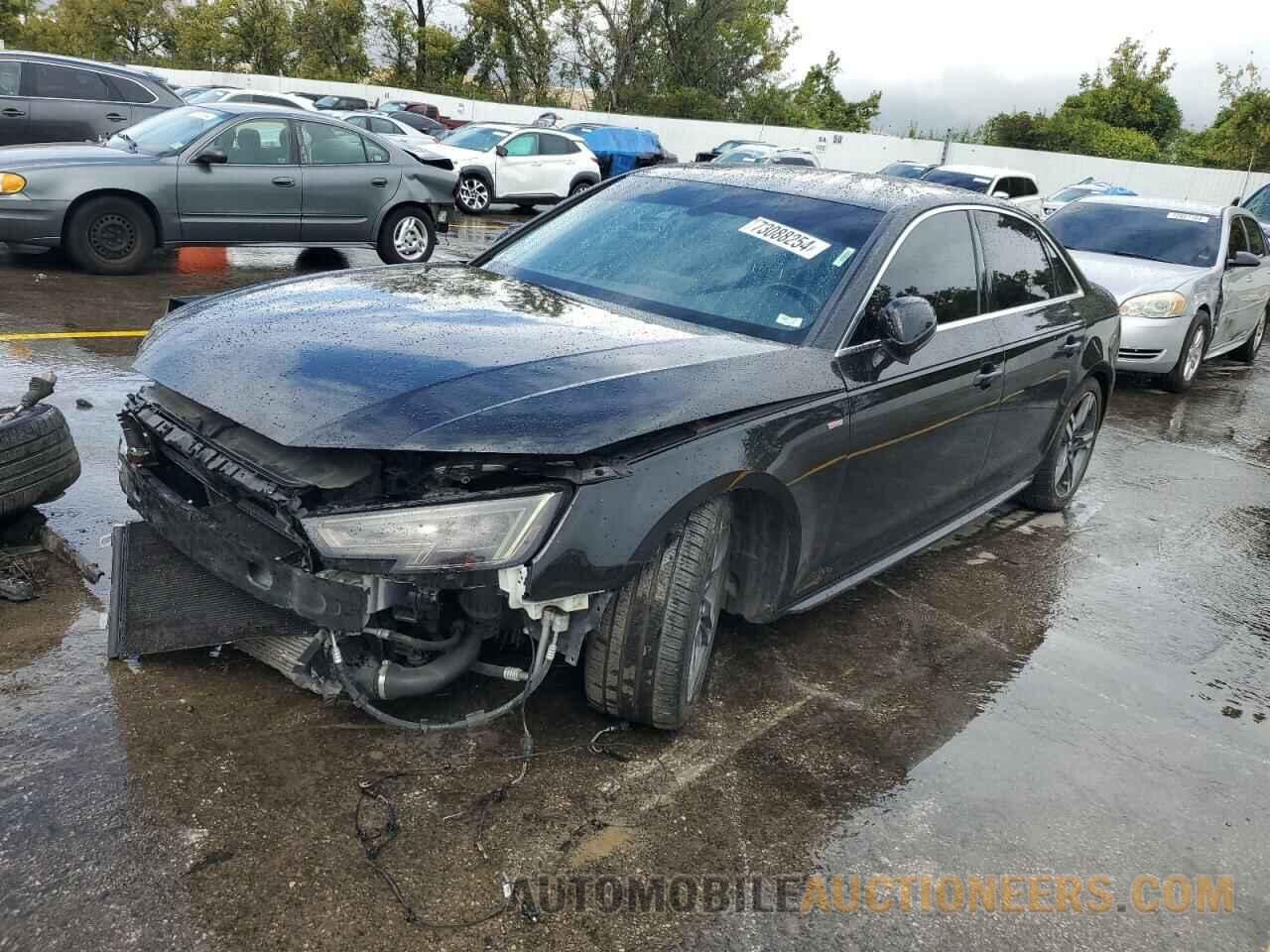 WAUENAF43JA118527 AUDI A4 2018