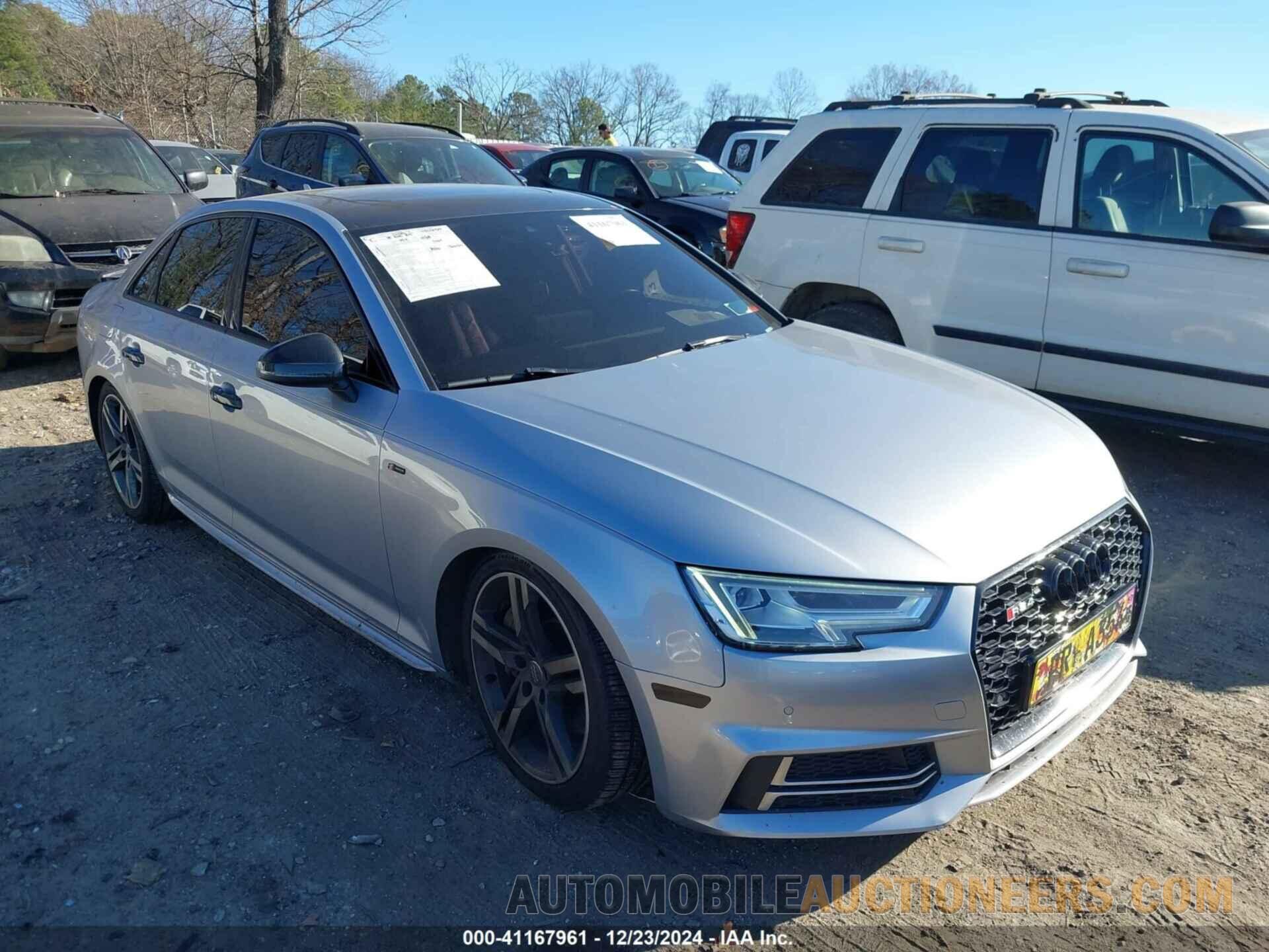 WAUENAF43JA165332 AUDI A4 2018