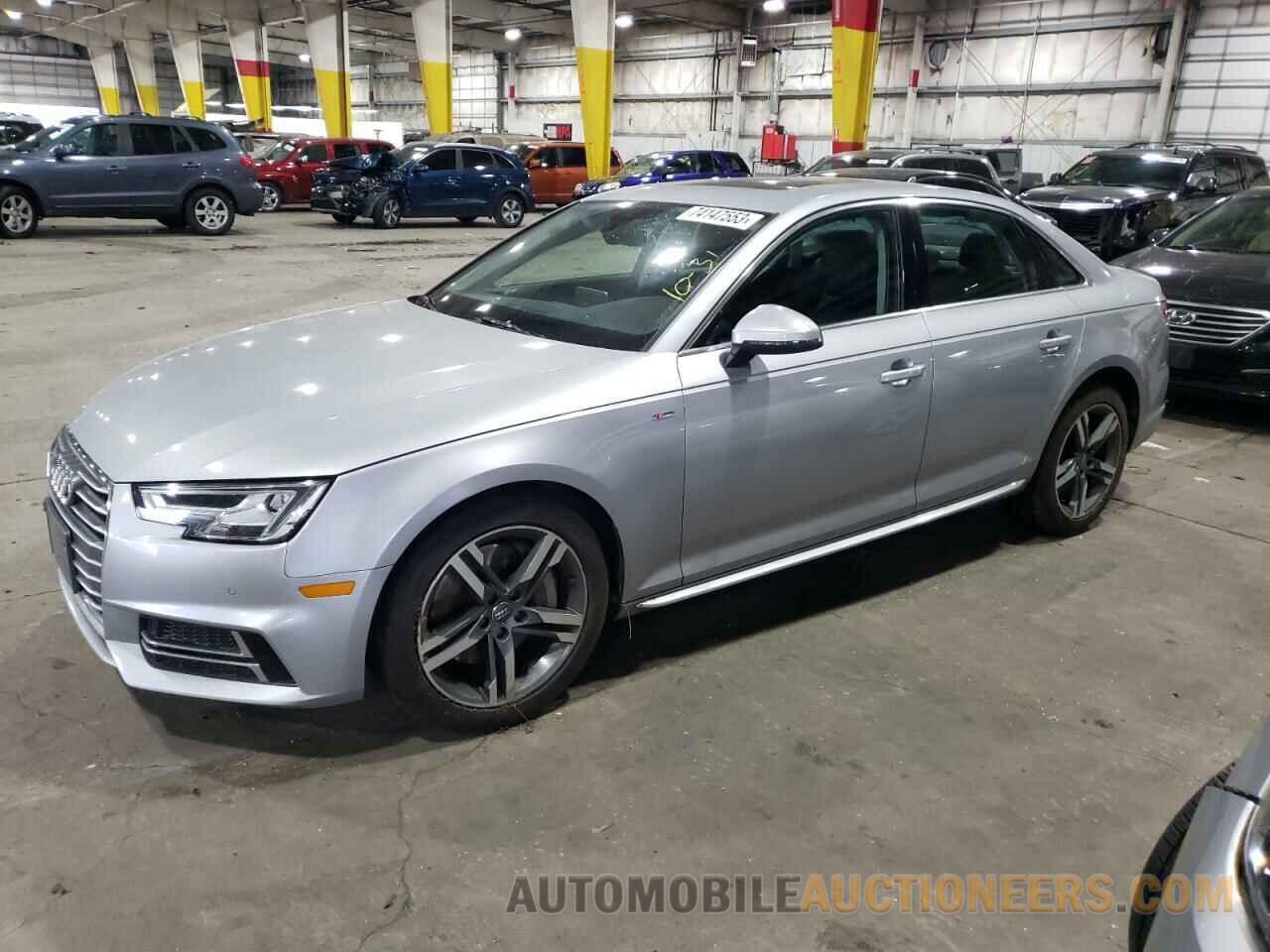 WAUENAF43JA167744 AUDI A4 2018