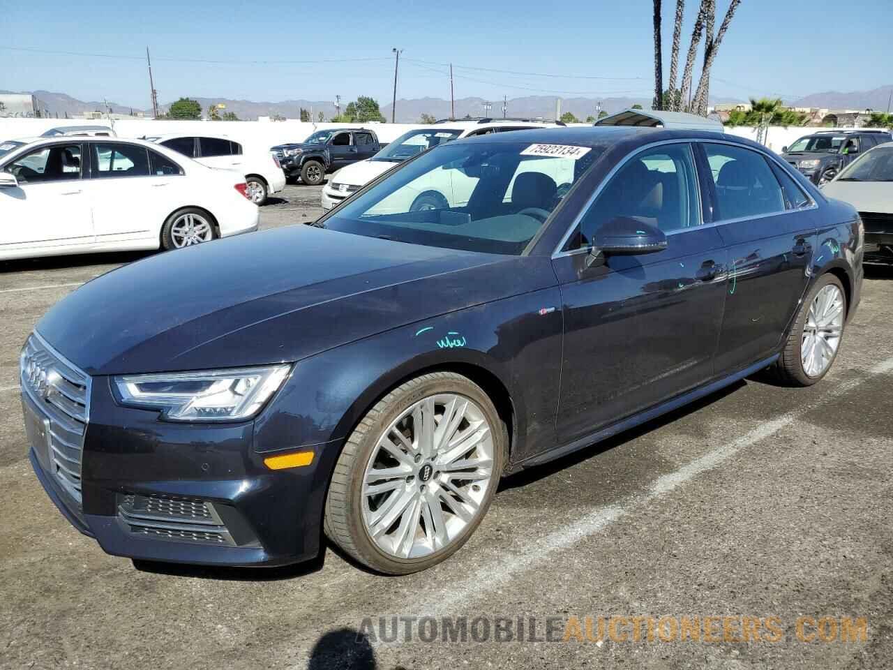 WAUENAF43JA231426 AUDI A4 2018