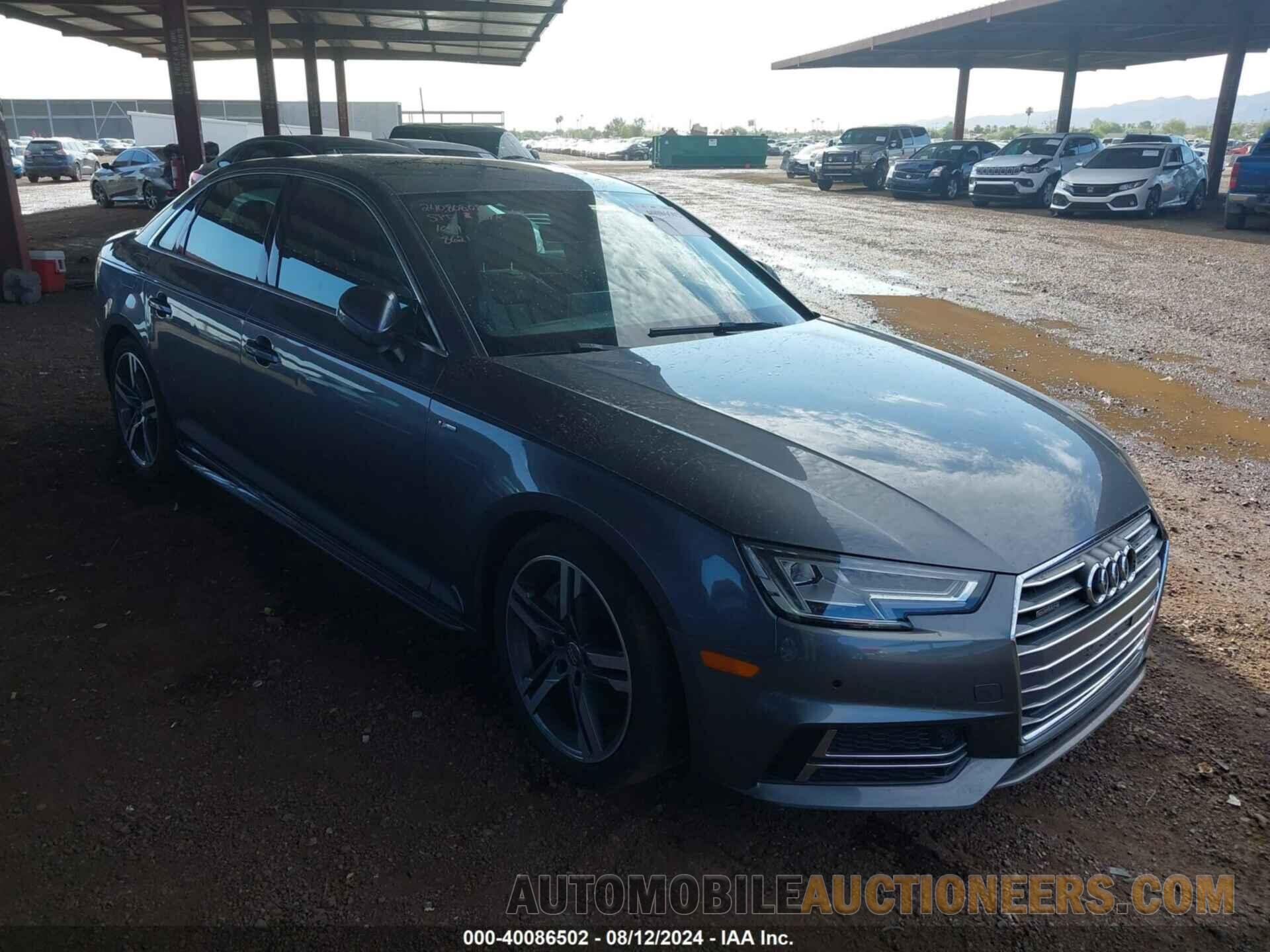 WAUENAF43JN008621 AUDI A4 2018