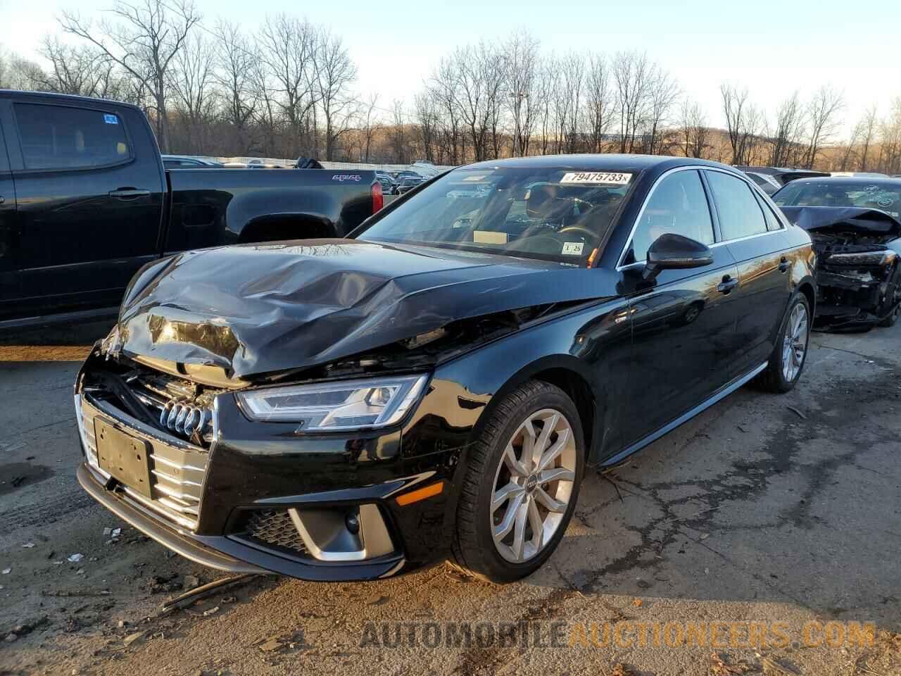 WAUENAF43KA106833 AUDI A4 2019