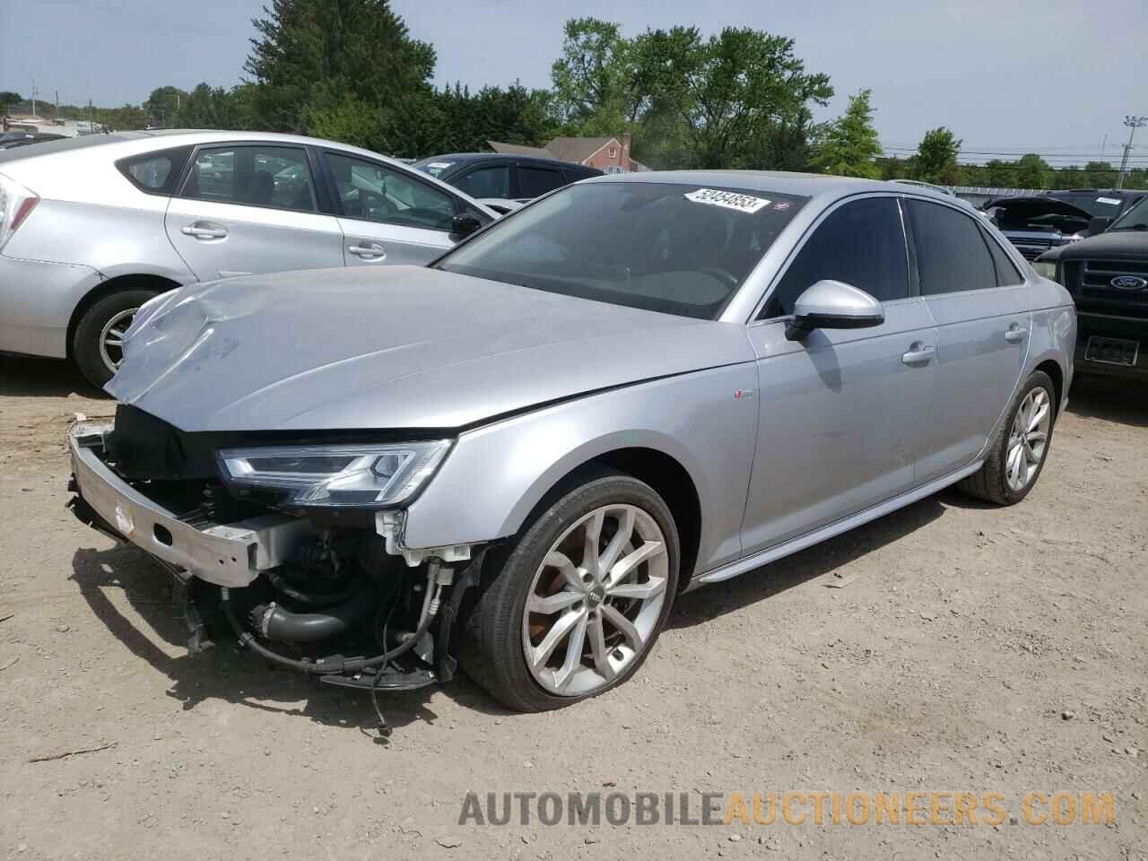 WAUENAF43KN007972 AUDI A4 2019