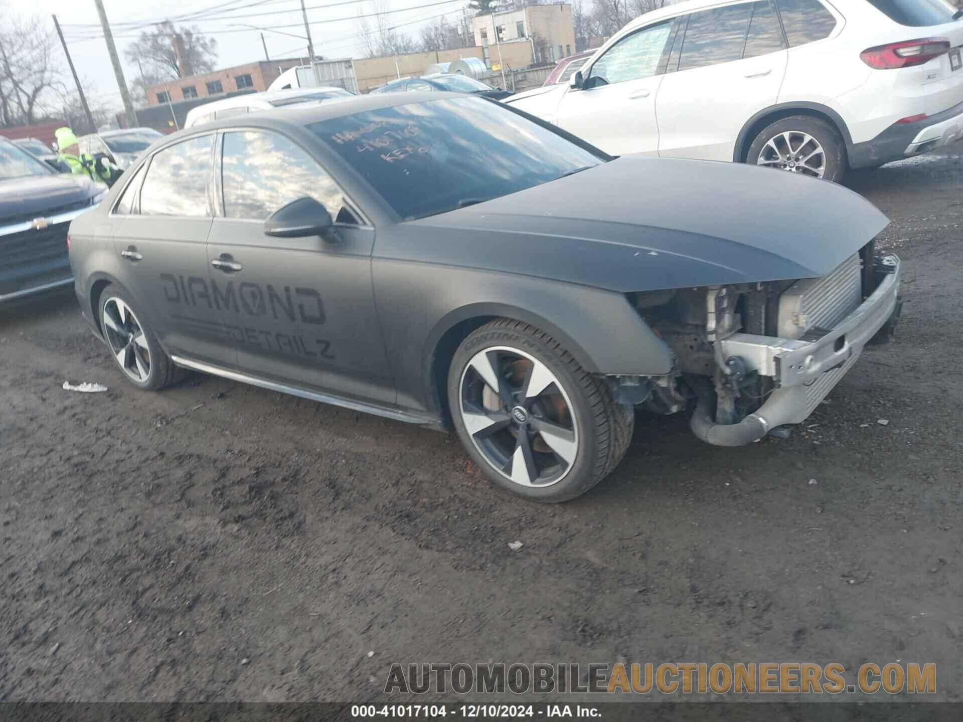 WAUENAF44HN004216 AUDI A4 2017