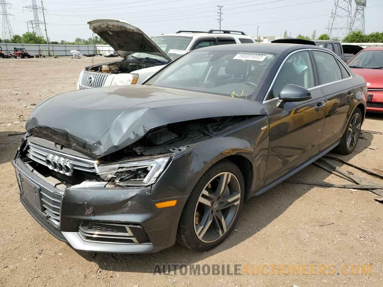 WAUENAF44HN005575 AUDI A4 2017