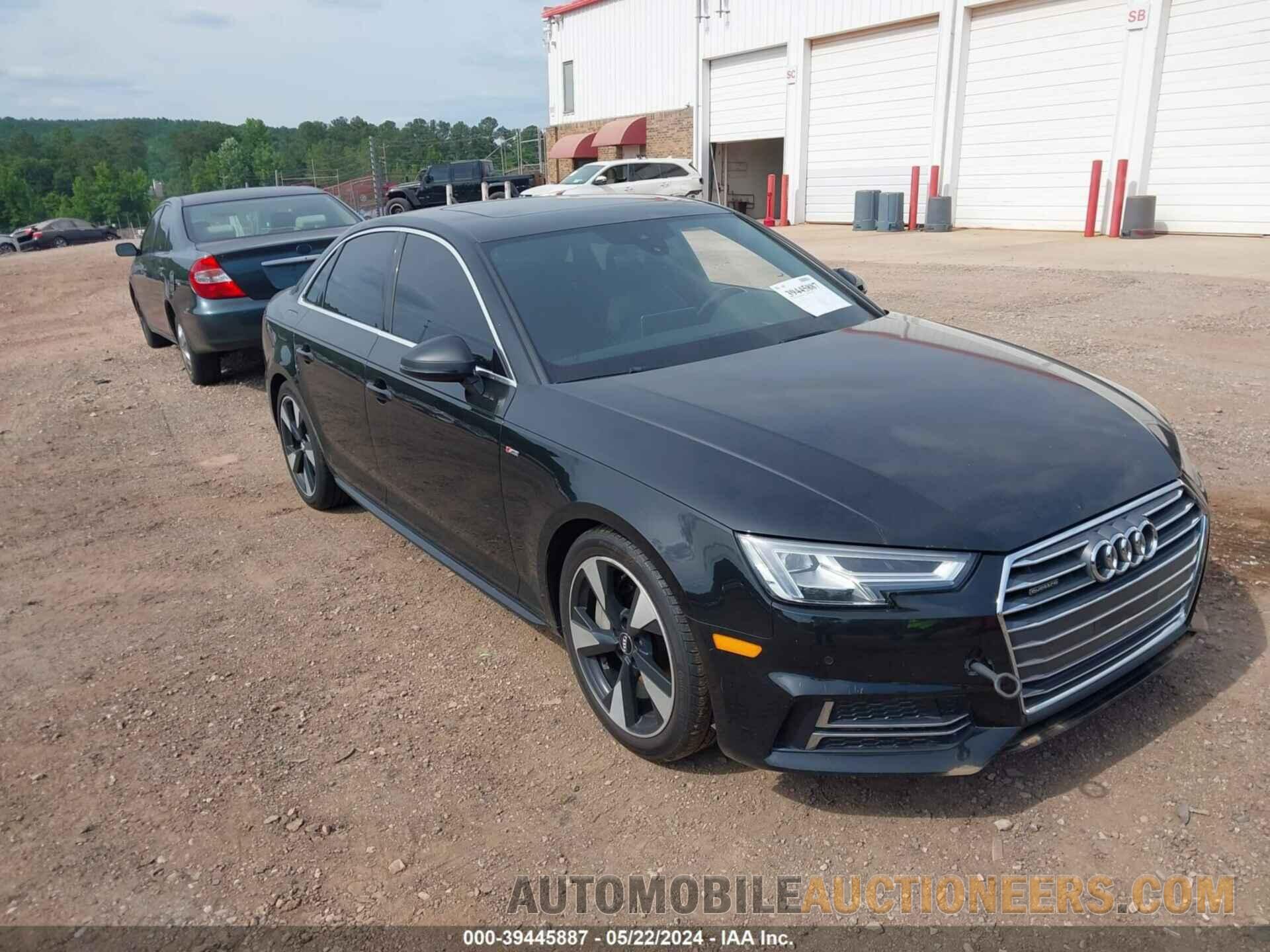 WAUENAF44HN006290 AUDI A4 2017