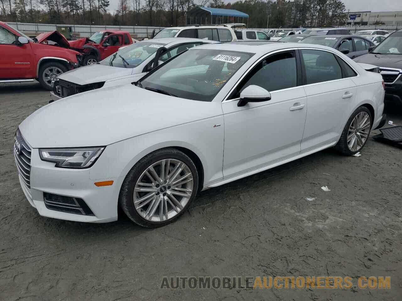 WAUENAF44HN012476 AUDI A4 2017