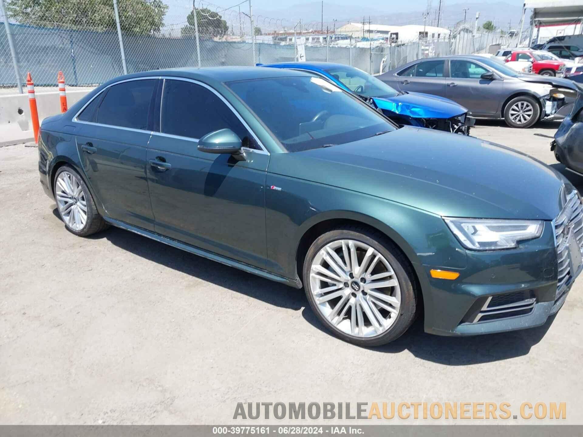 WAUENAF44HN014602 AUDI A4 2017