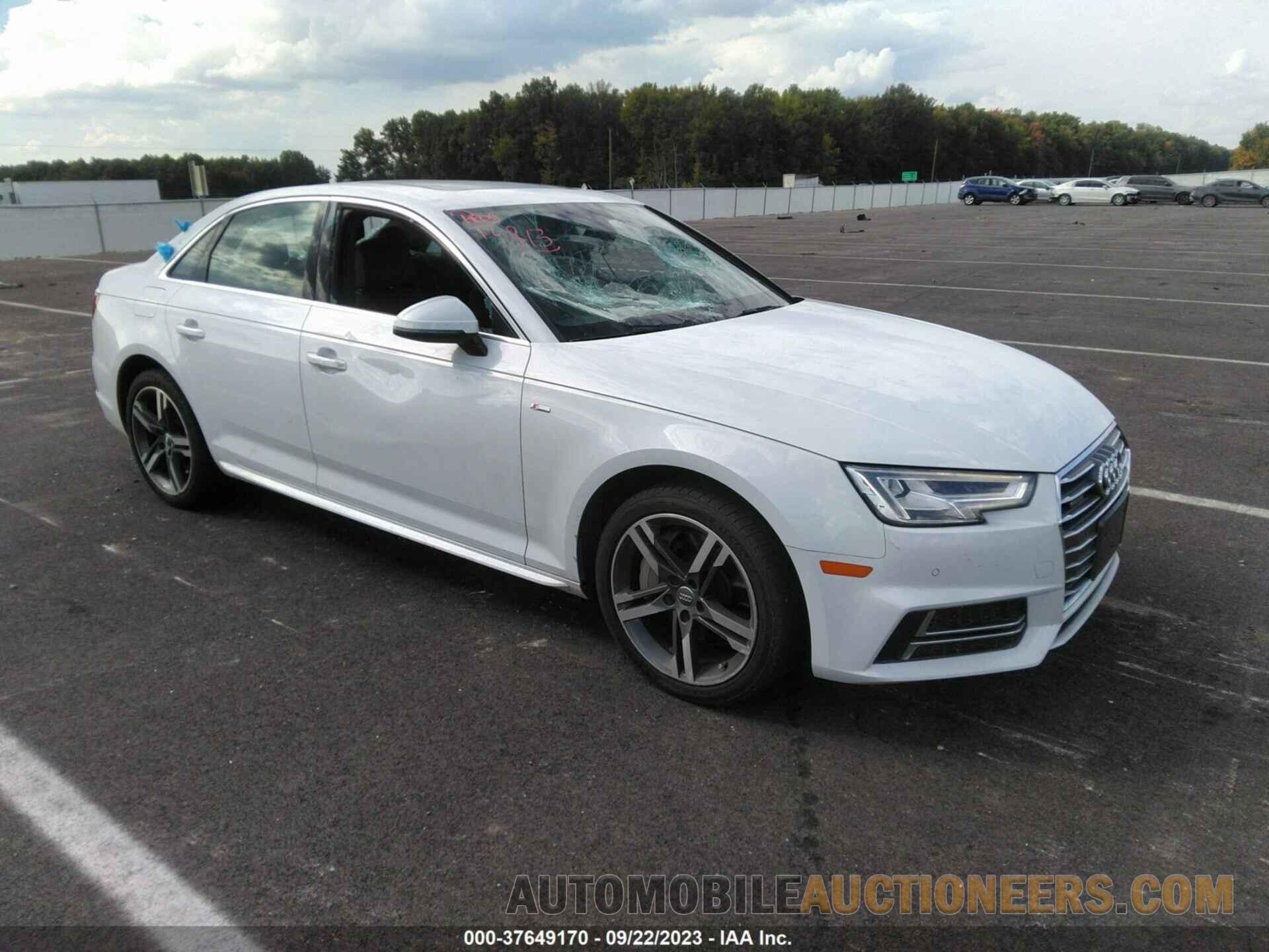 WAUENAF44HN018973 AUDI A4 2017