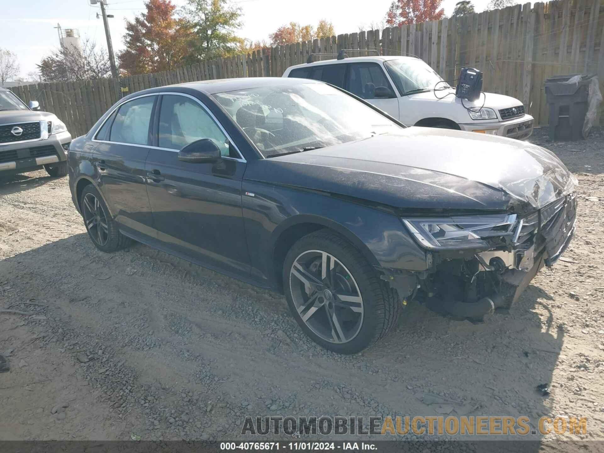 WAUENAF44HN019878 AUDI A4 2017