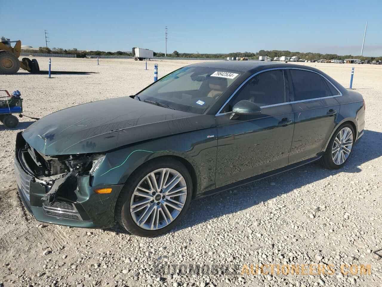 WAUENAF44HN025969 AUDI A4 2017