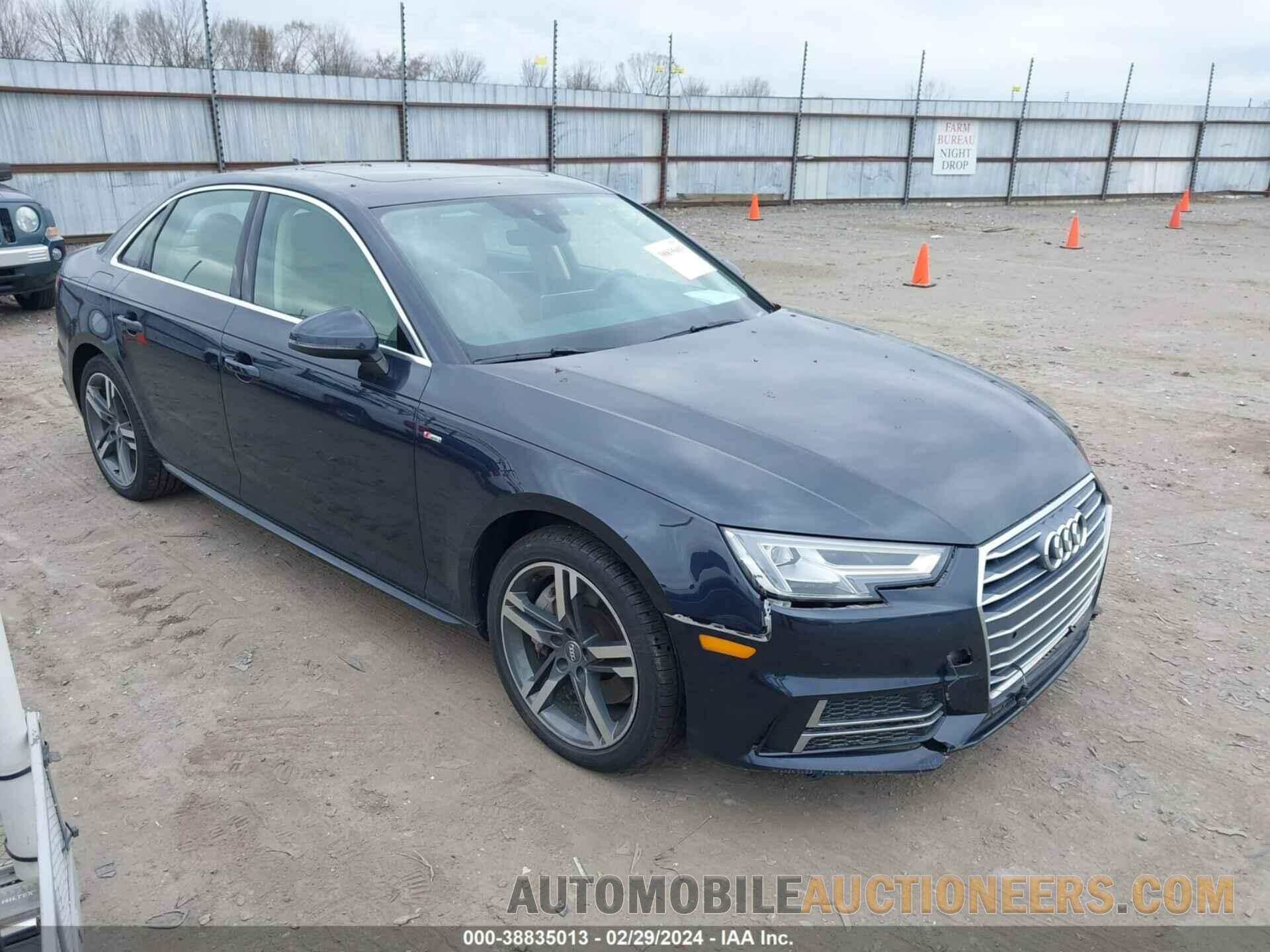 WAUENAF44HN033733 AUDI A4 2017