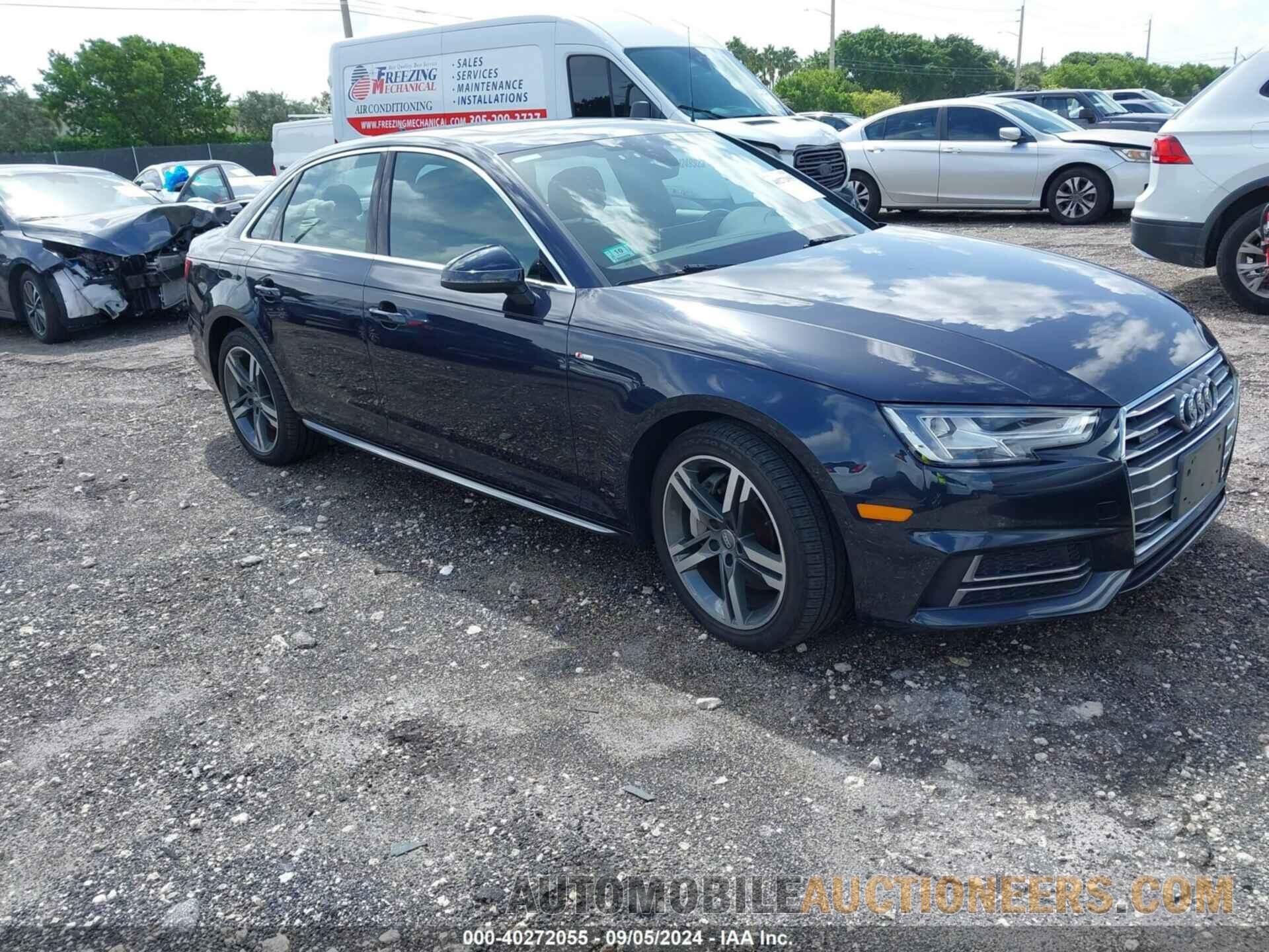 WAUENAF44HN034235 AUDI A4 2017