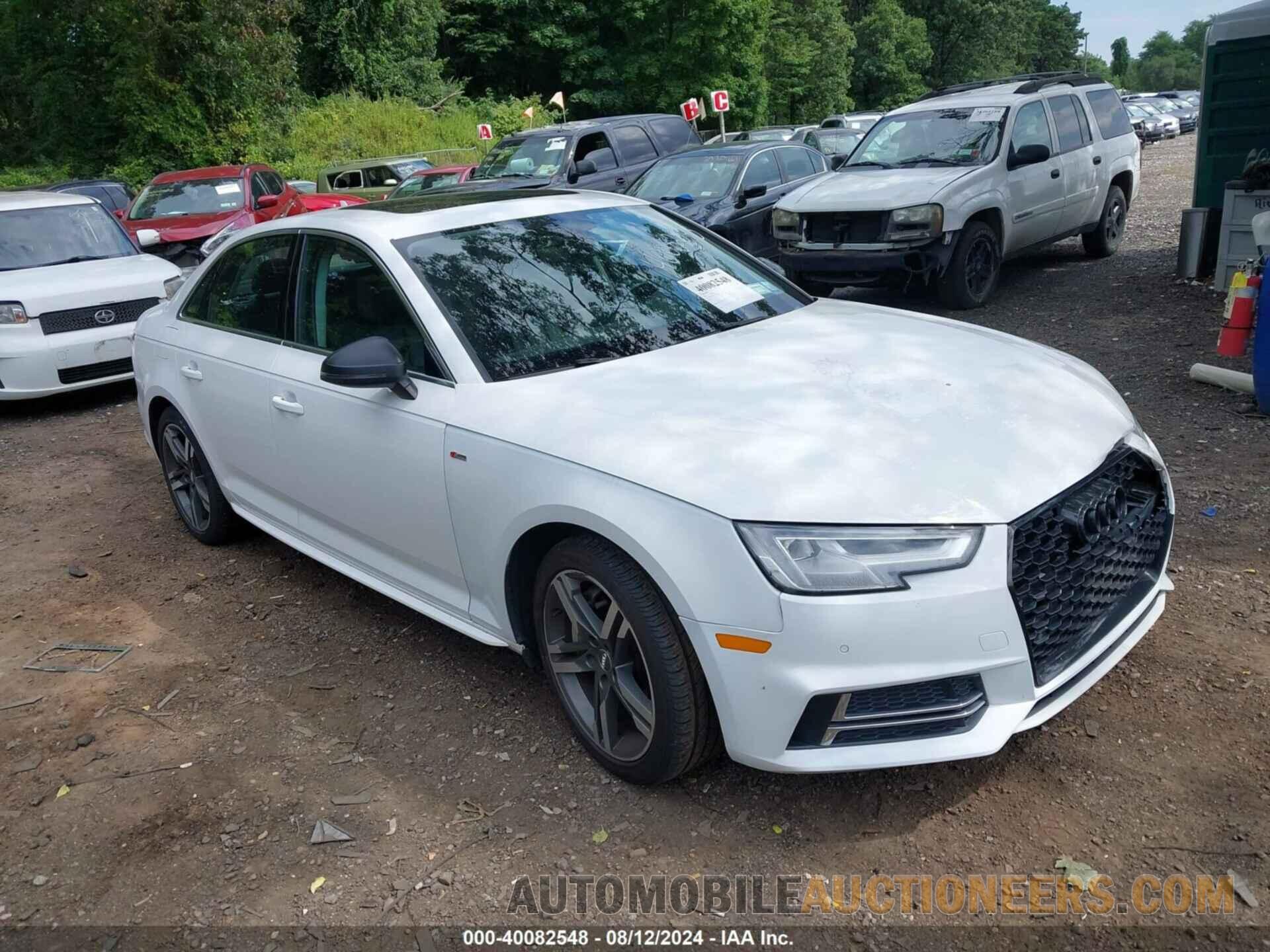 WAUENAF44HN035028 AUDI A4 2017