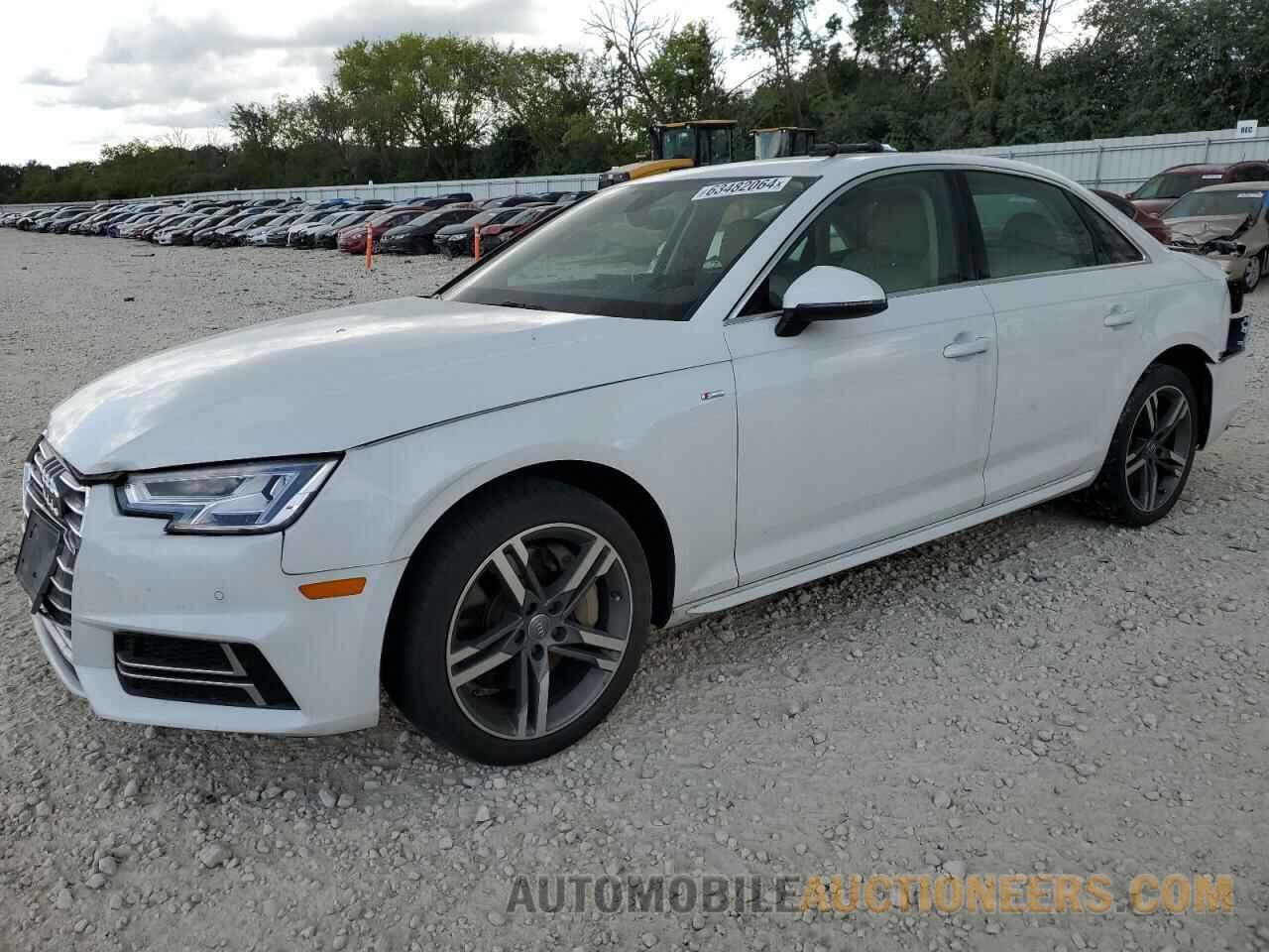 WAUENAF44JA074330 AUDI A4 2018