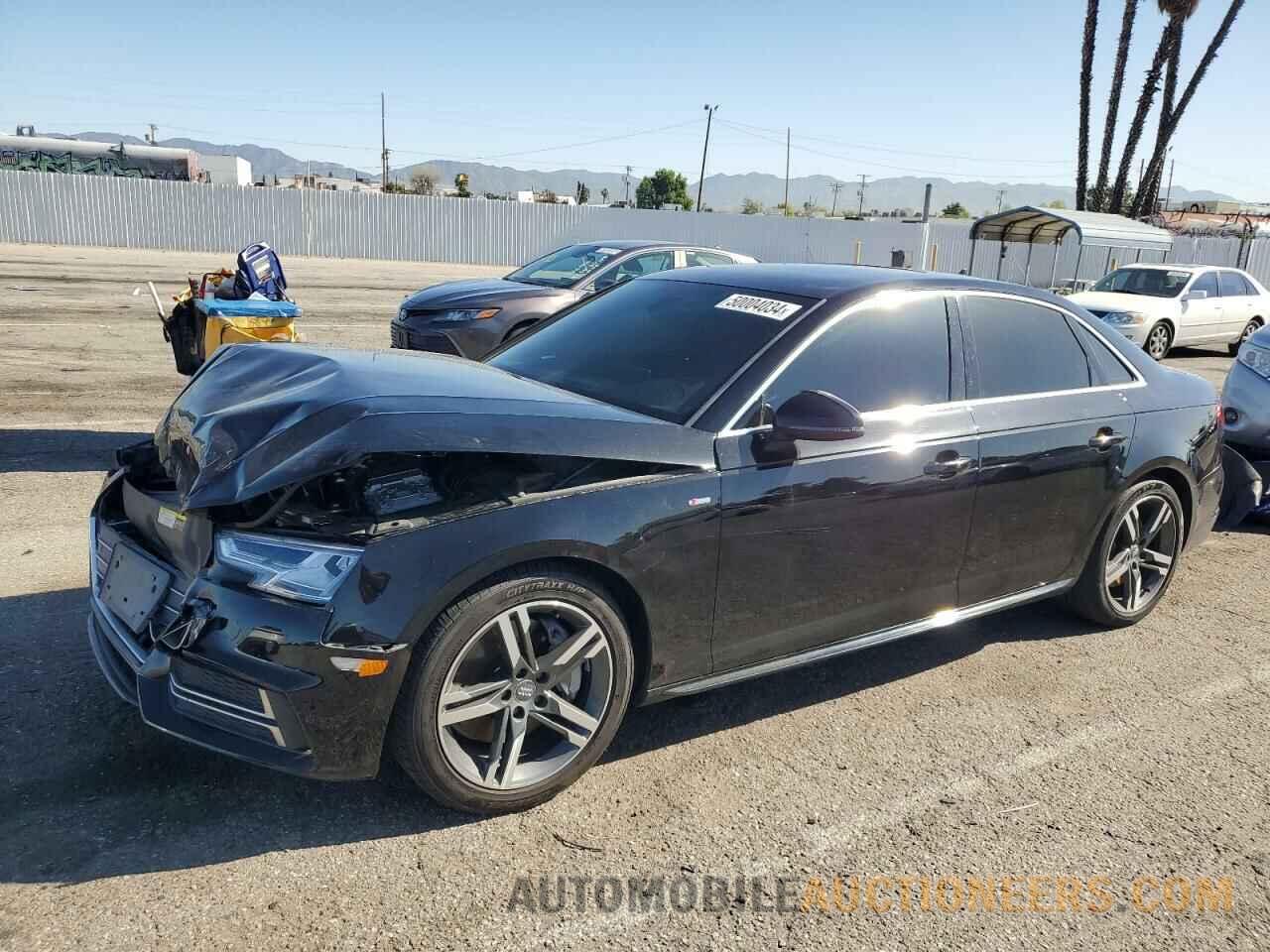 WAUENAF44JA108704 AUDI A4 2018