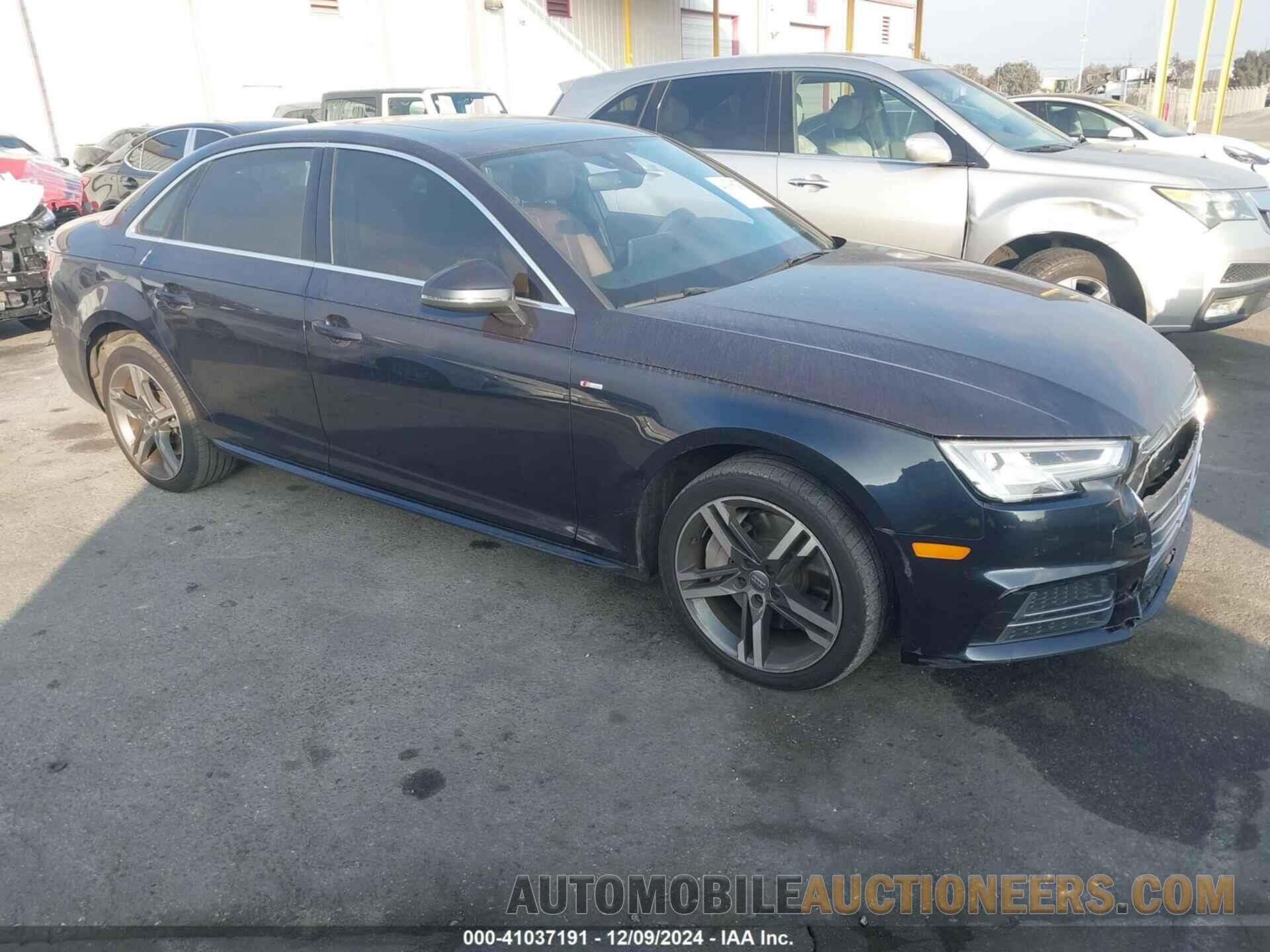 WAUENAF44JA134378 AUDI A4 2018