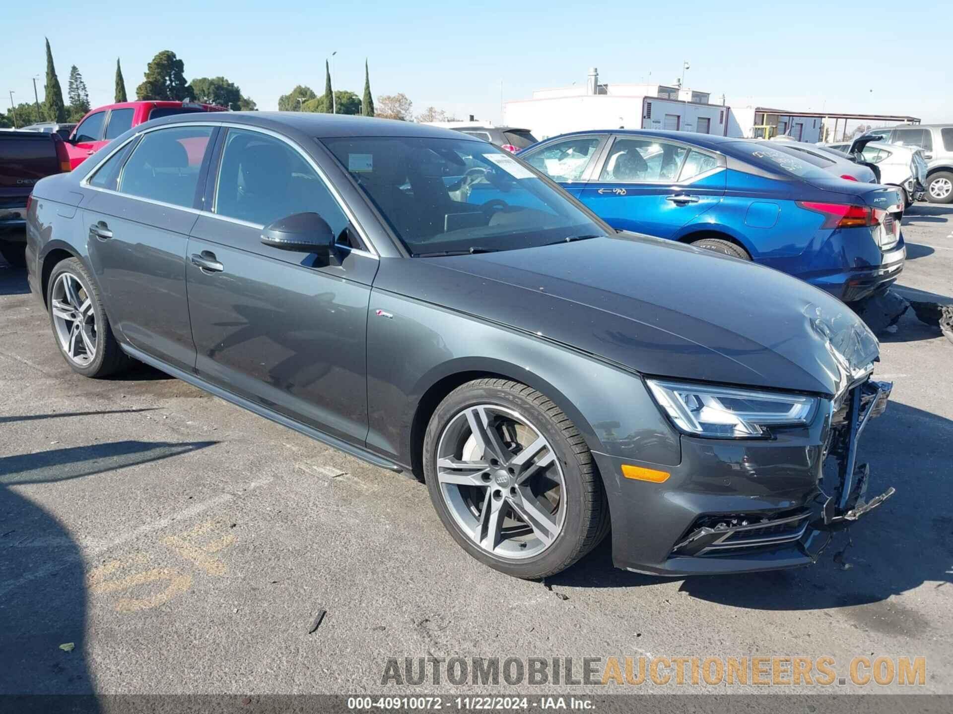 WAUENAF44JA151424 AUDI A4 2018