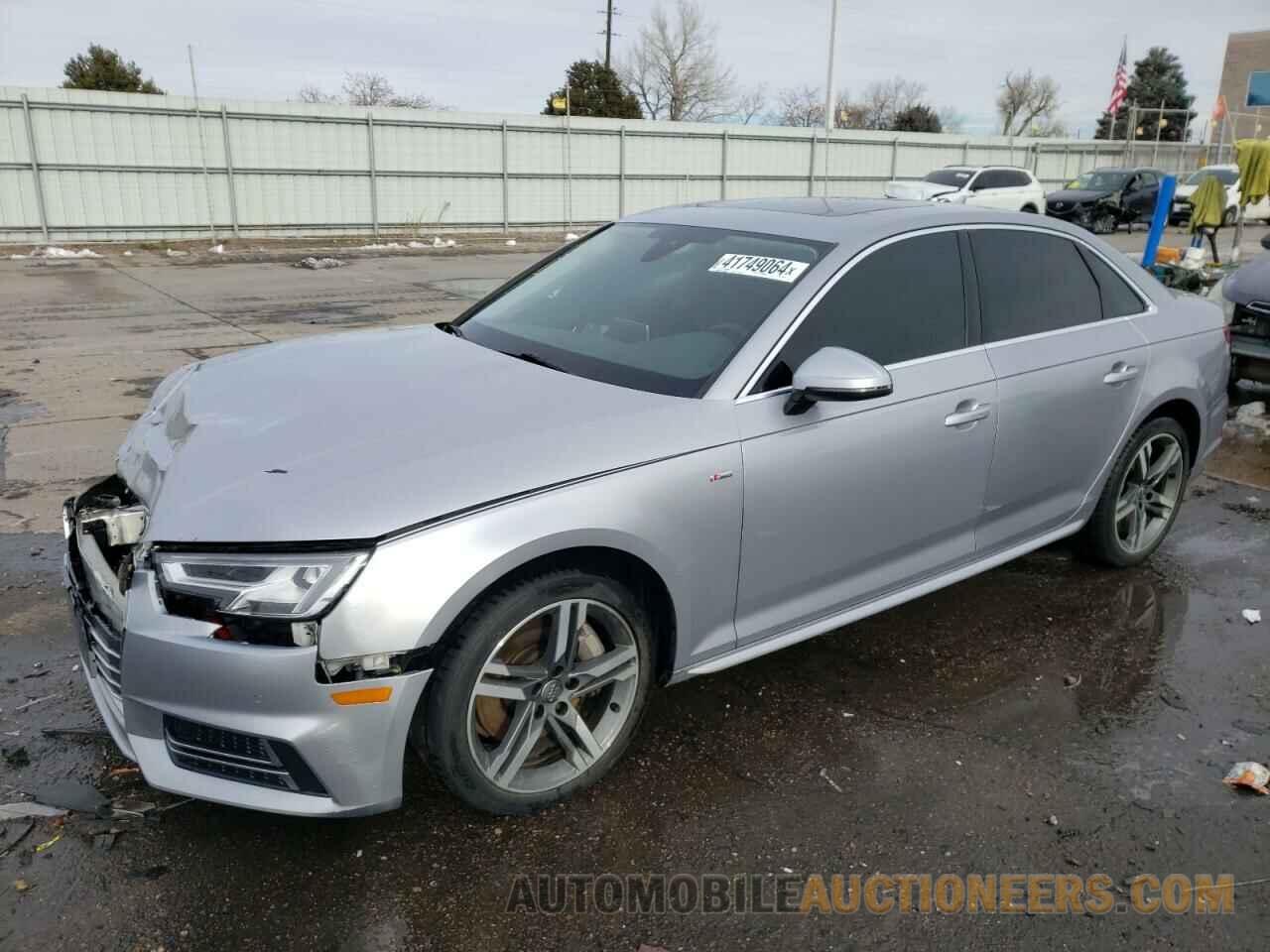 WAUENAF44JA157658 AUDI A4 2018