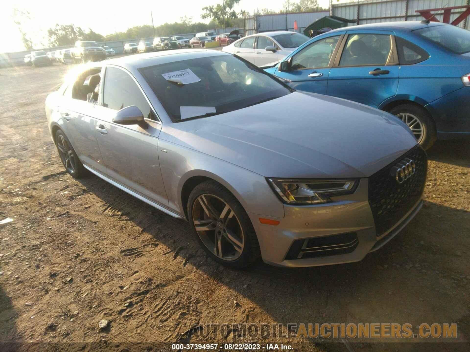 WAUENAF44JA166019 AUDI A4 2018