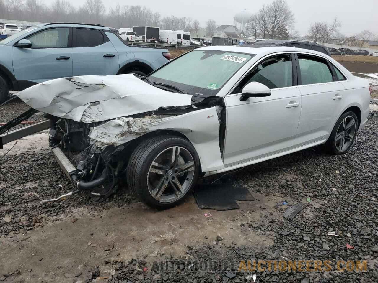 WAUENAF44JA180941 AUDI A4 2018