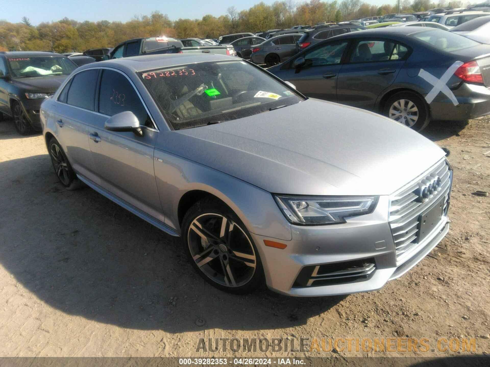 WAUENAF44JA196671 AUDI A4 2018