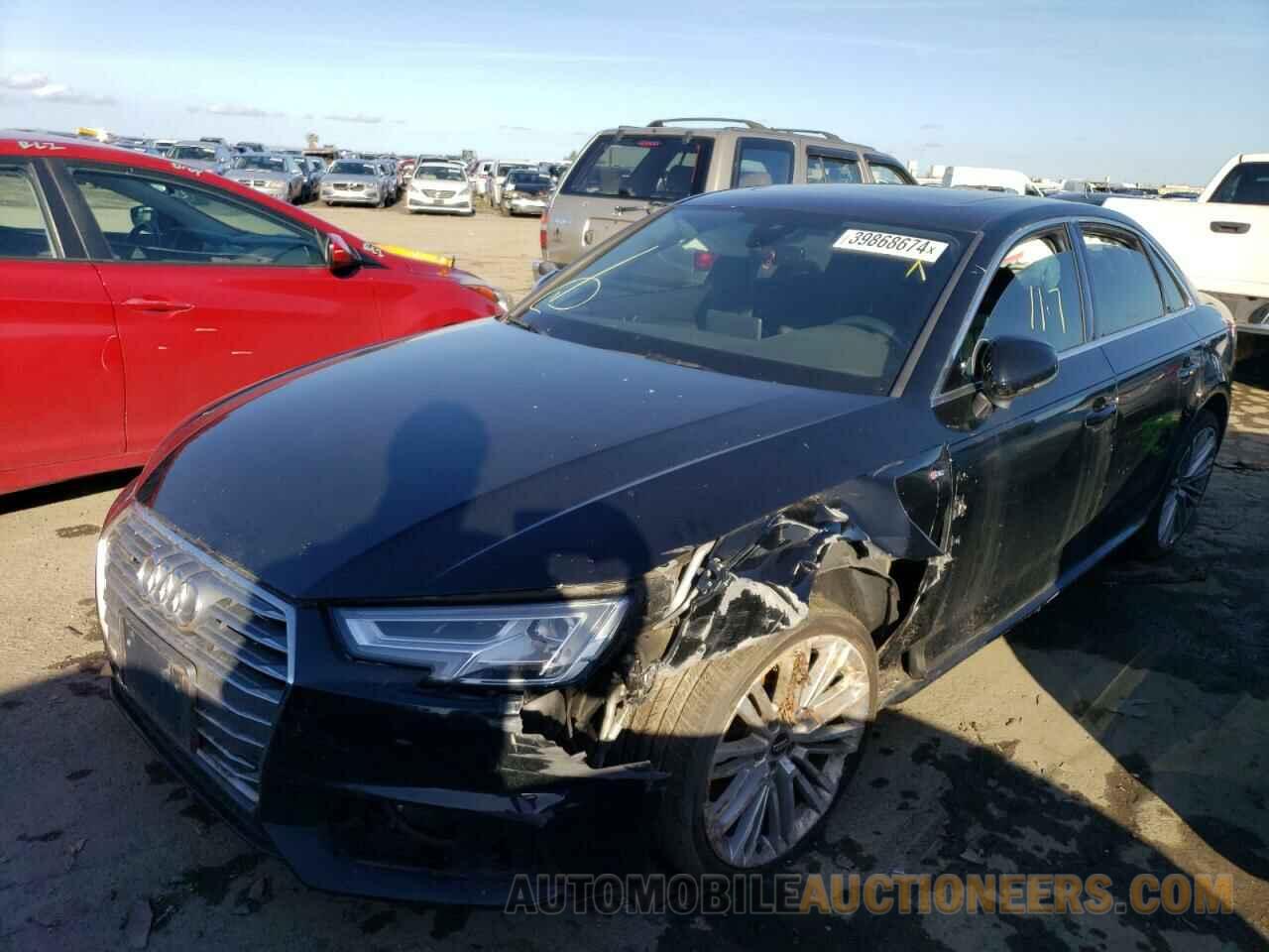 WAUENAF44JA223299 AUDI A4 2018