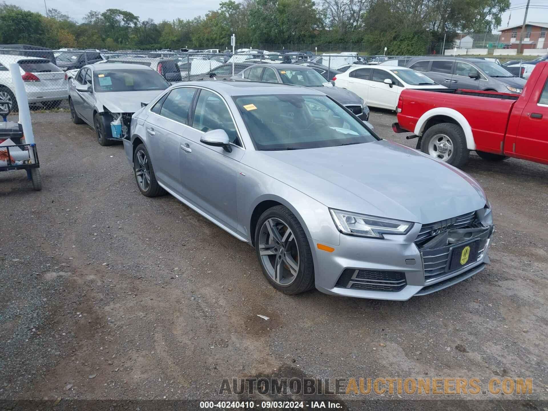 WAUENAF44JN008417 AUDI A4 2018