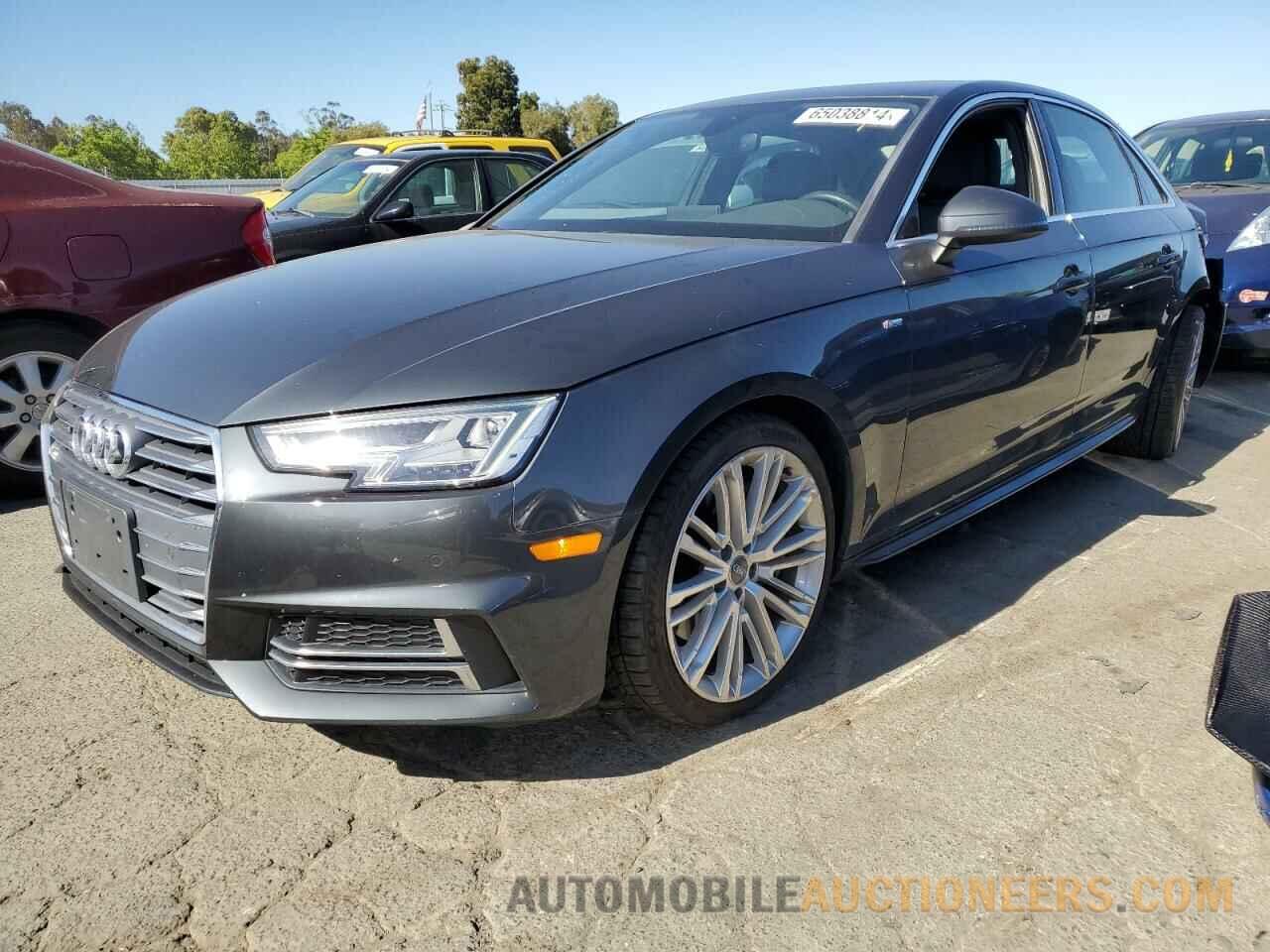 WAUENAF44JN014394 AUDI A4 2018