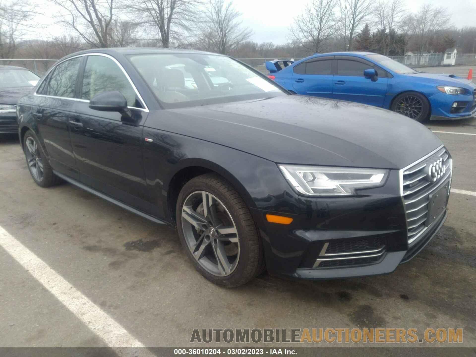 WAUENAF44JN017697 AUDI A4 2018