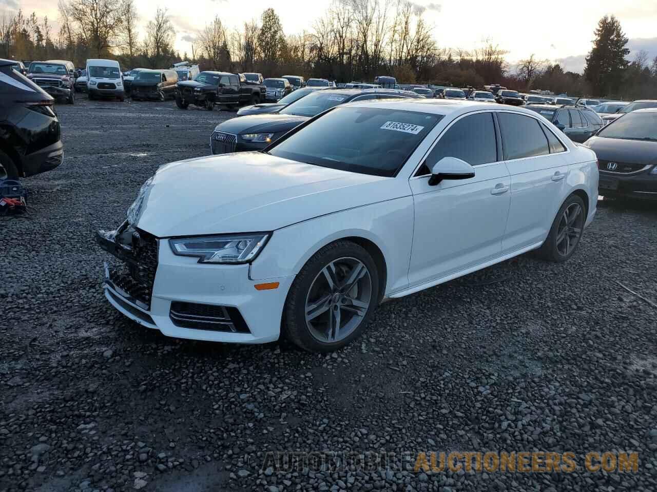 WAUENAF44JN018140 AUDI A4 2018