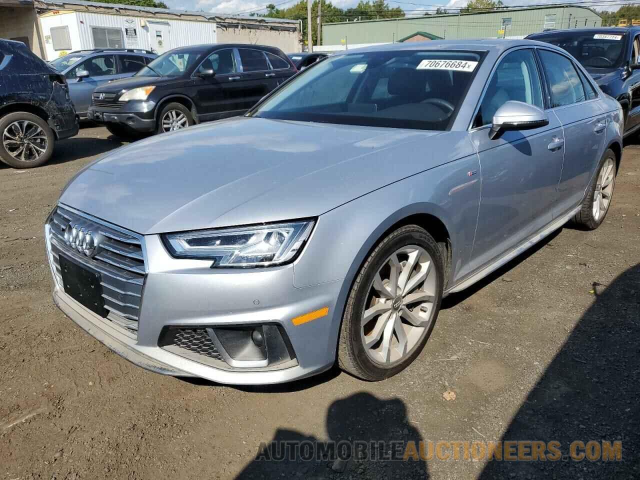 WAUENAF44KA007373 AUDI A4 2019