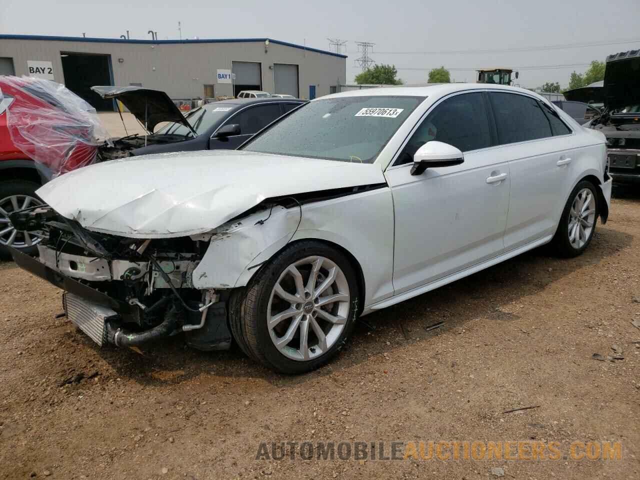 WAUENAF44KA007616 AUDI A4 2019