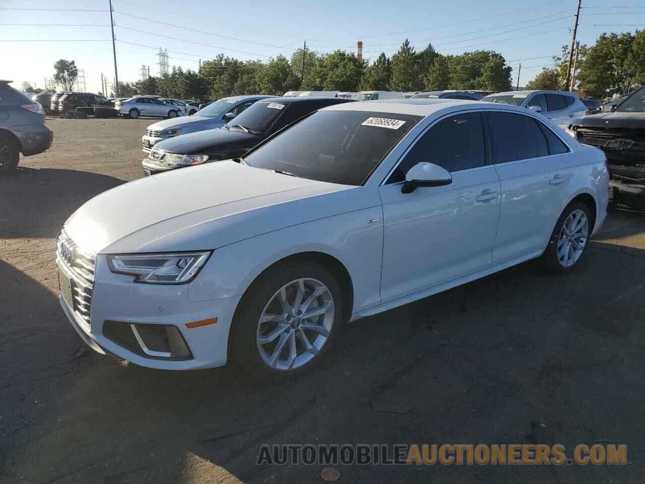 WAUENAF44KA107506 AUDI A4 2019