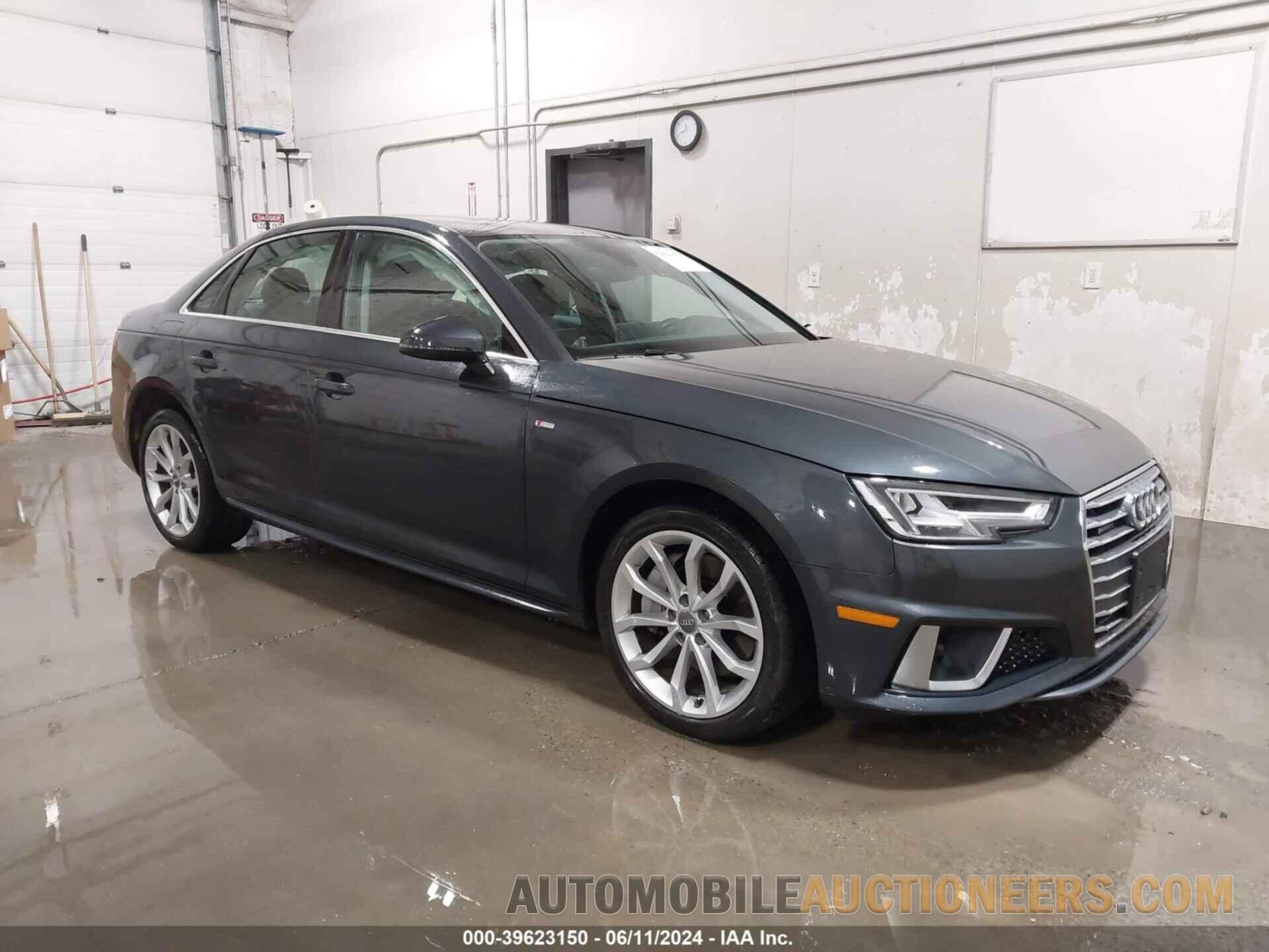 WAUENAF44KN014106 AUDI A4 2019