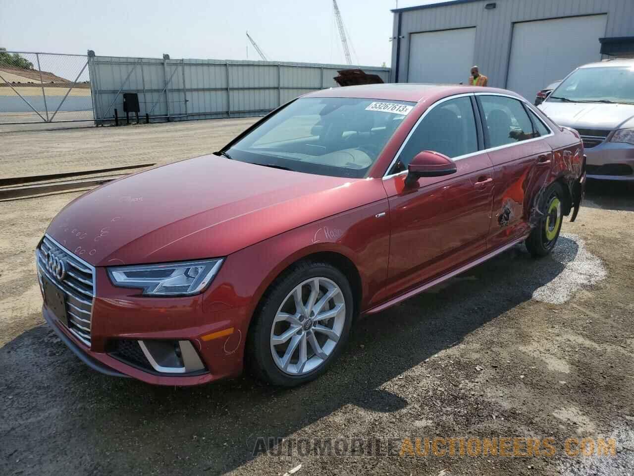 WAUENAF44KN017801 AUDI A4 2019