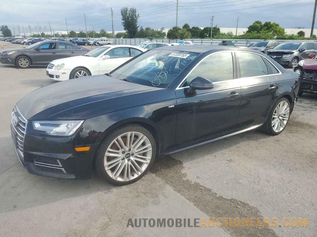 WAUENAF45HN000823 AUDI A4 2017