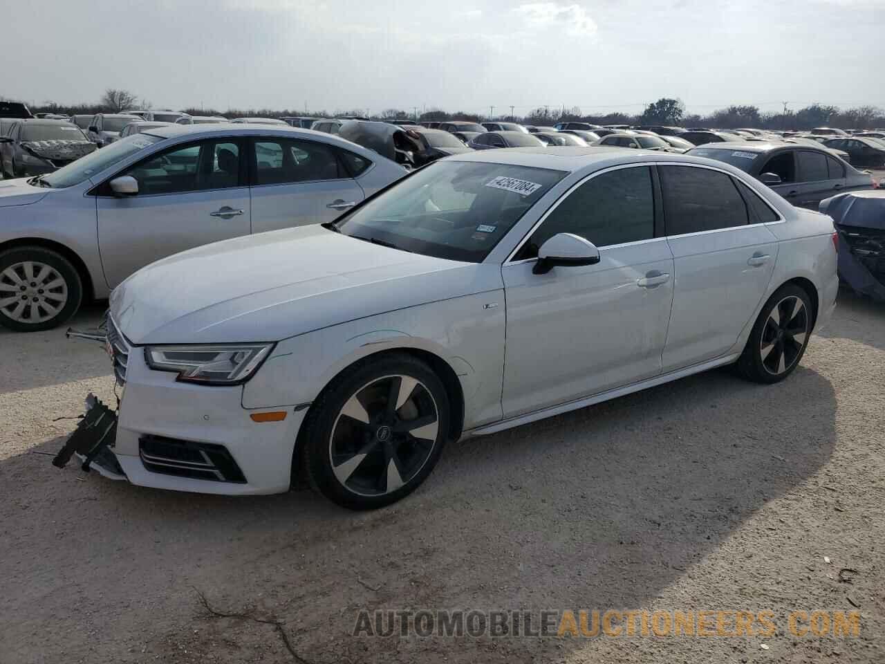 WAUENAF45HN000854 AUDI A4 2017