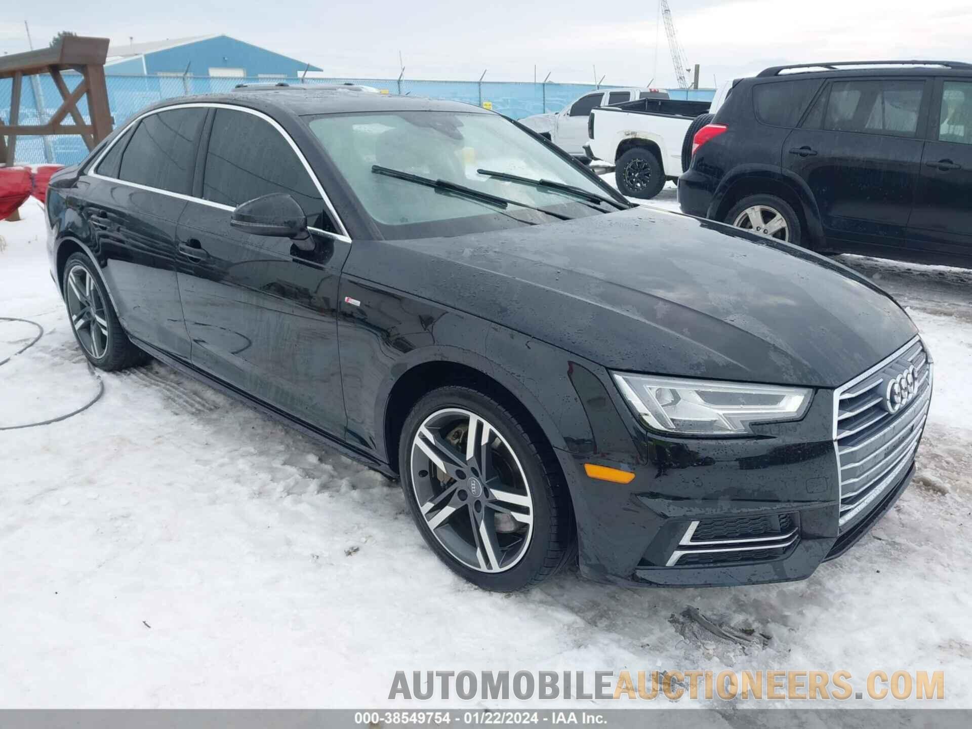 WAUENAF45HN009912 AUDI A4 2017