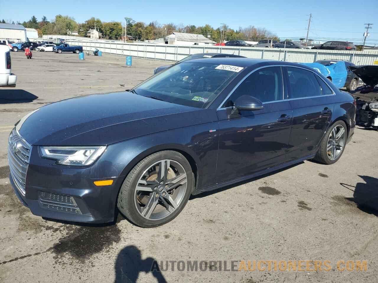 WAUENAF45HN010493 AUDI A4 2017