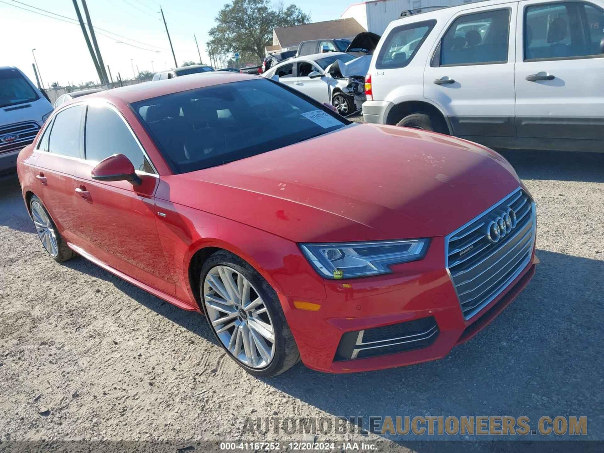 WAUENAF45HN015418 AUDI A4 2017