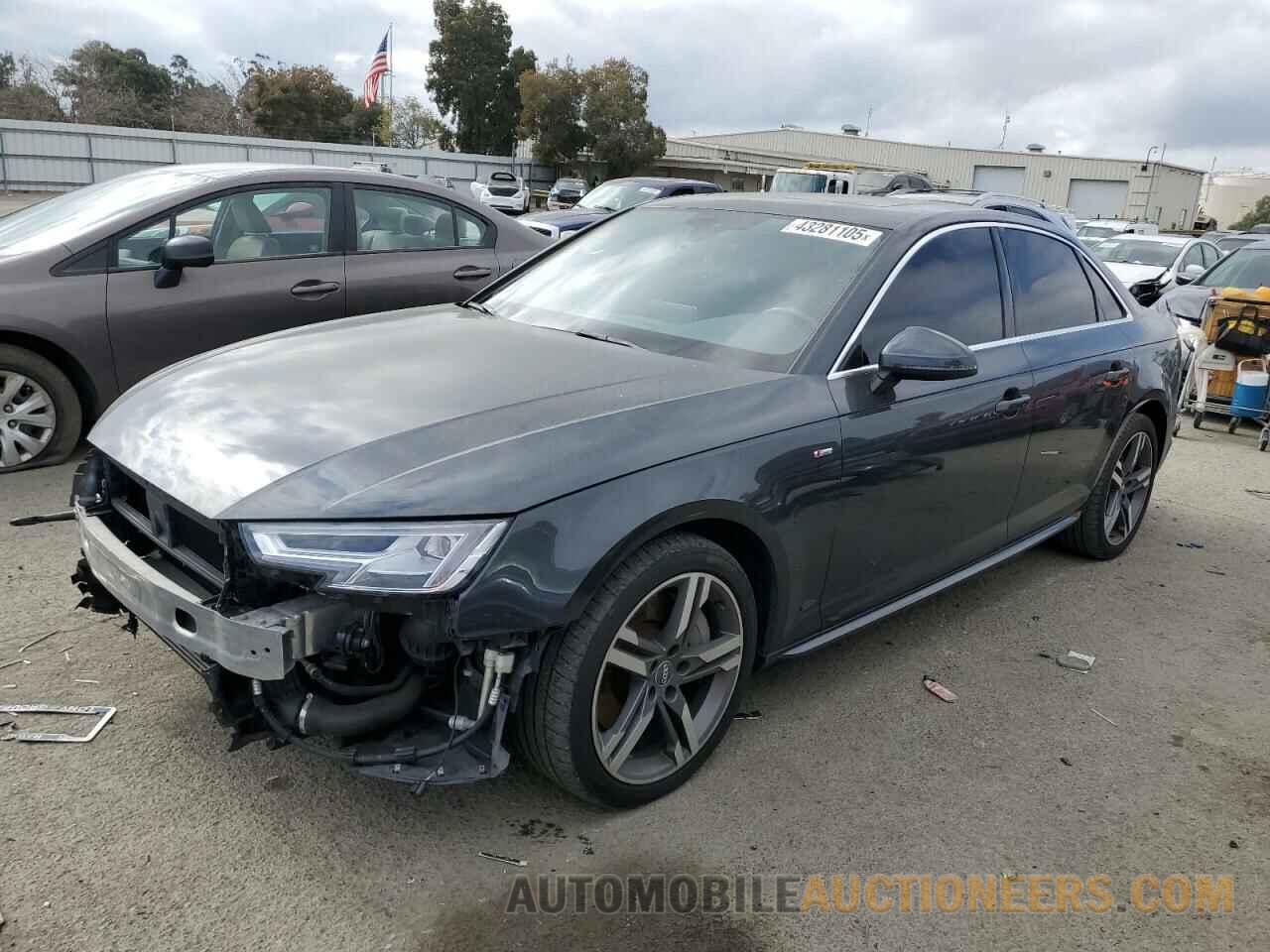 WAUENAF45HN024832 AUDI A4 2017